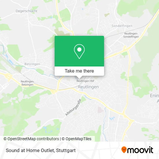 Карта Sound at Home Outlet