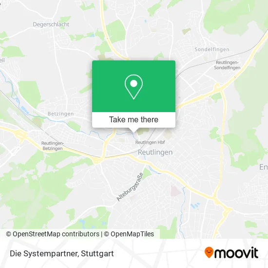 Карта Die Systempartner