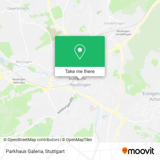 Карта Parkhaus Galeria