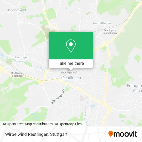 Карта Wirbelwind Reutlingen