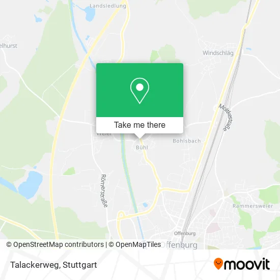 Карта Talackerweg