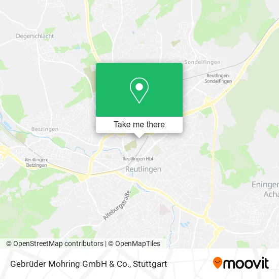 Карта Gebrüder Mohring GmbH & Co.