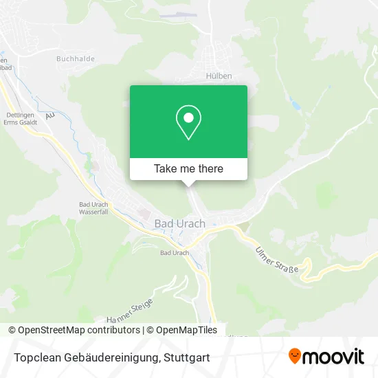 Карта Topclean Gebäudereinigung