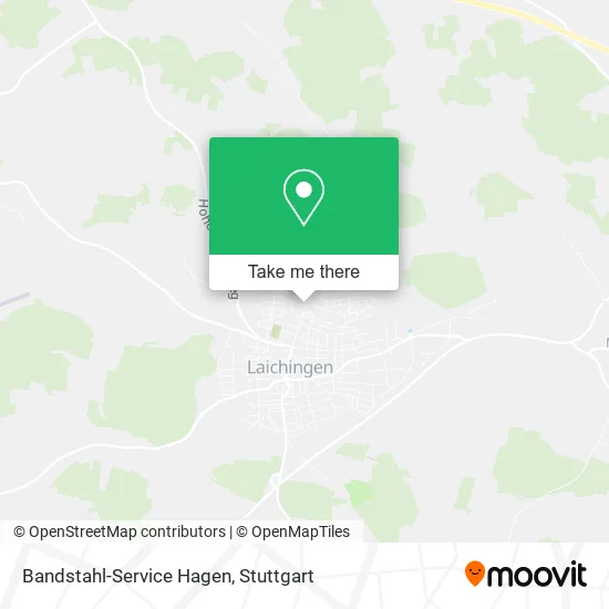 Карта Bandstahl-Service Hagen