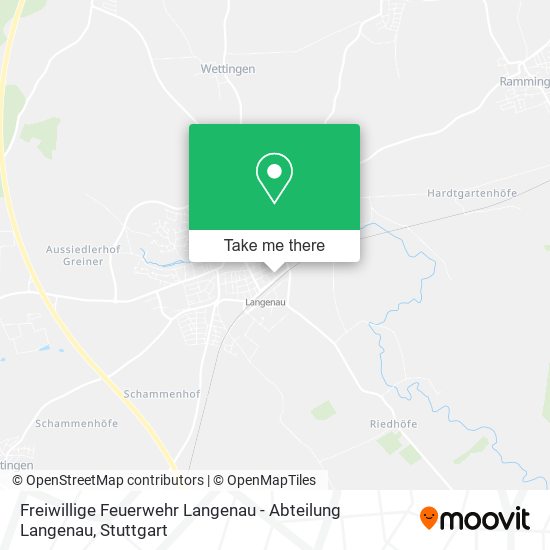 Карта Freiwillige Feuerwehr Langenau - Abteilung Langenau