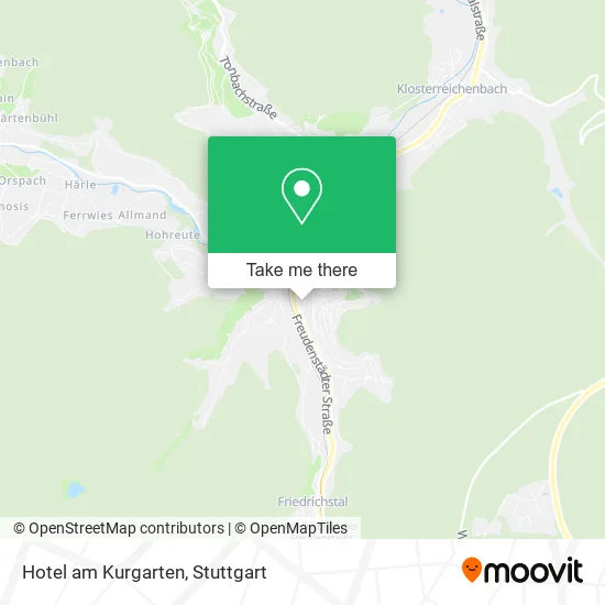 Карта Hotel am Kurgarten