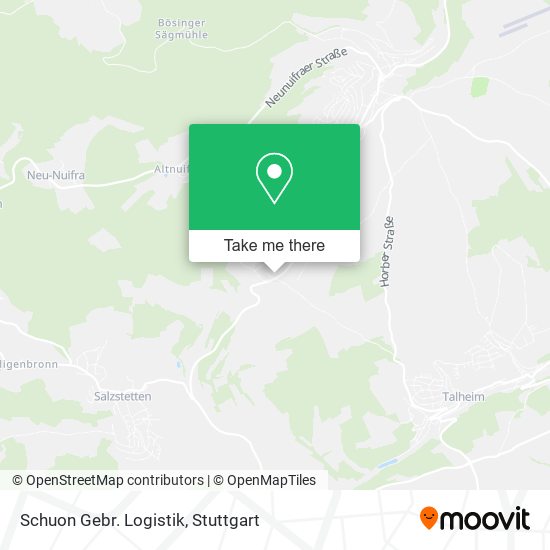 Schuon Gebr. Logistik map