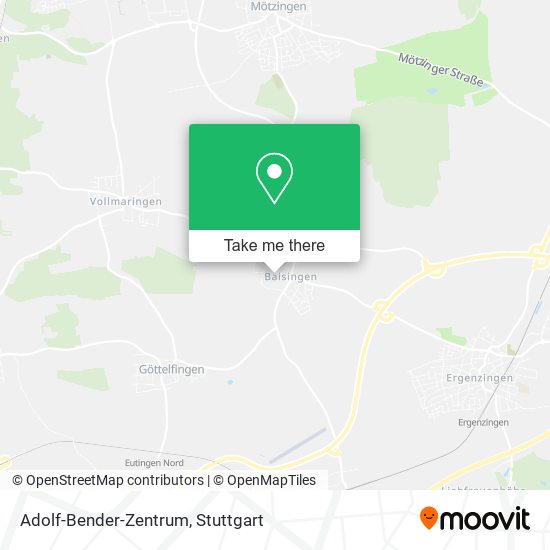 Adolf-Bender-Zentrum map