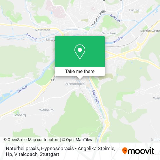 Naturheilpraxis, Hypnosepraxis - Angelika Steimle, Hp, Vitalcoach map