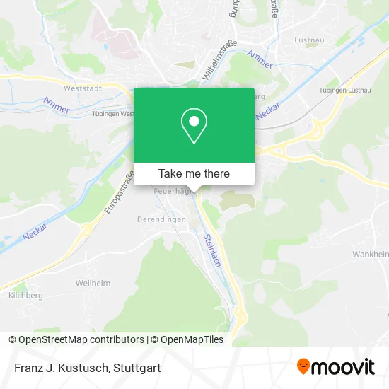 Карта Franz J. Kustusch