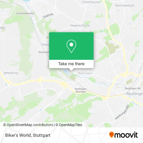 Карта Biker's World