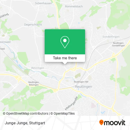 Карта Junge Junge