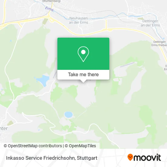 Карта Inkasso Service Friedrichsohn