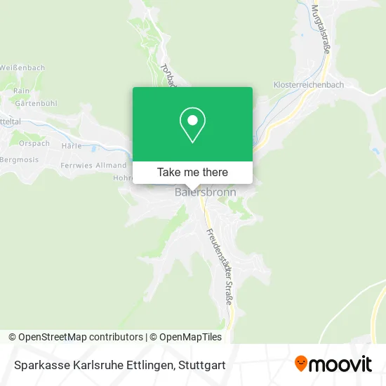 Карта Sparkasse Karlsruhe Ettlingen