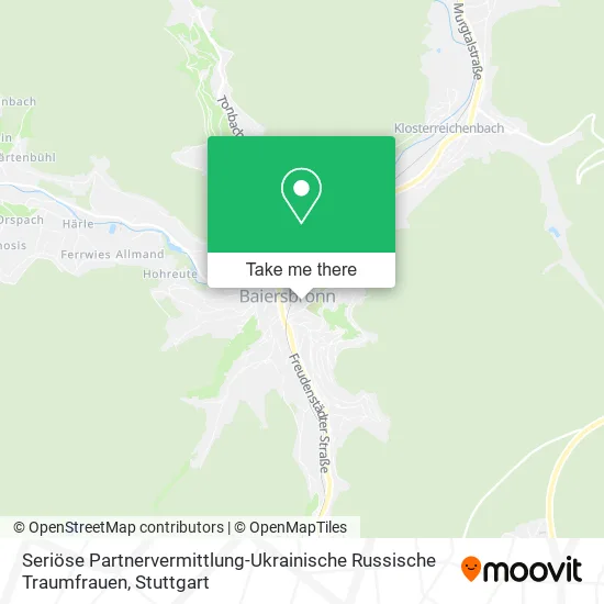 Карта Seriöse Partnervermittlung-Ukrainische Russische Traumfrauen