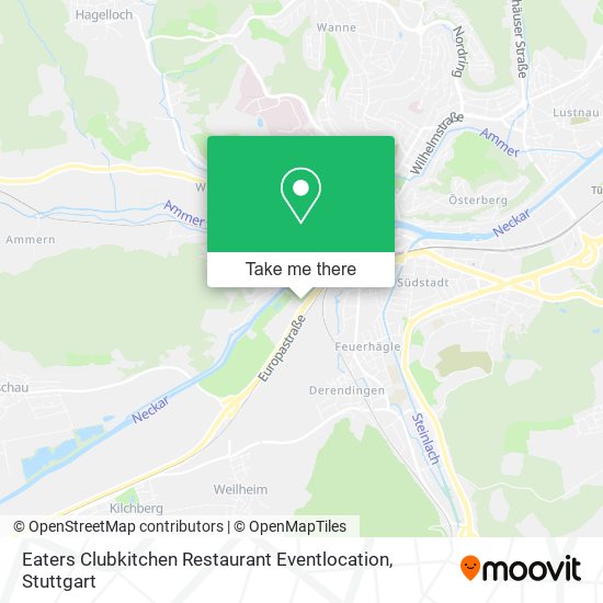 Eaters Clubkitchen Restaurant Eventlocation map