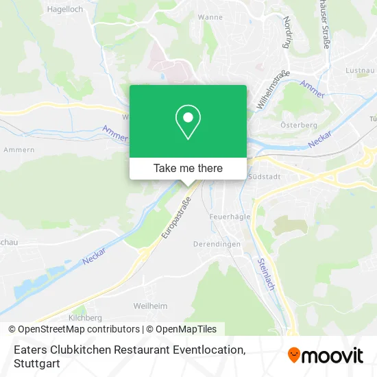 Карта Eaters Clubkitchen Restaurant Eventlocation