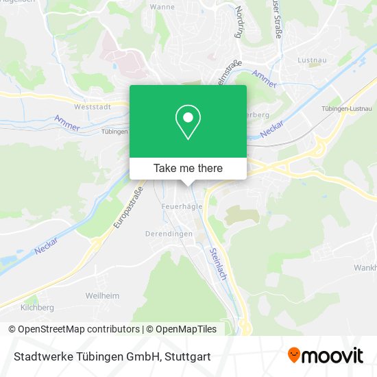 Stadtwerke Tübingen GmbH map