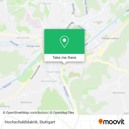 Карта Hochschuldidaktik