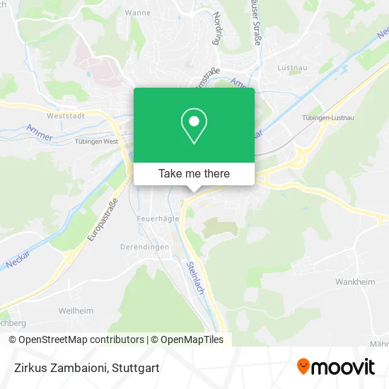 Карта Zirkus Zambaioni