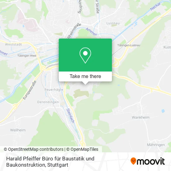 Карта Harald Pfeiffer Büro für Baustatik und Baukonstruktion