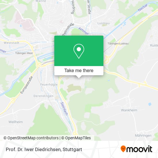 Prof. Dr. Iwer Diedrichsen map