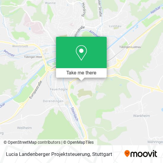 Lucia Landenberger Projektsteuerung map