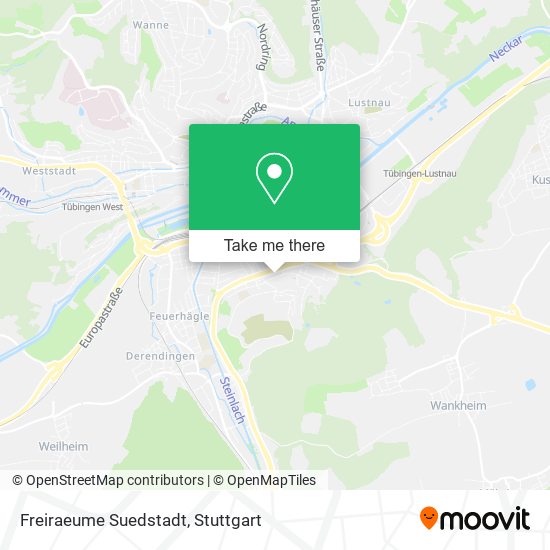 Freiraeume Suedstadt map