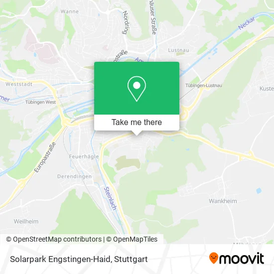 Карта Solarpark Engstingen-Haid