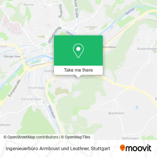 Карта Ingenieuerbüro Armbrust und Leuthner
