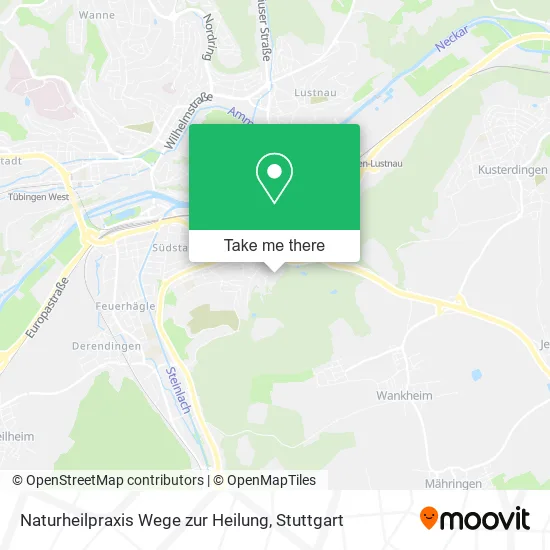 Карта Naturheilpraxis Wege zur Heilung