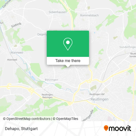 Карта Dehapo
