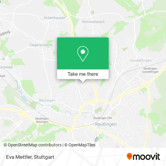 Карта Eva Mettler