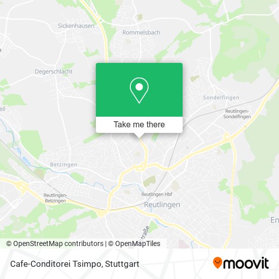 Cafe-Conditorei Tsimpo map