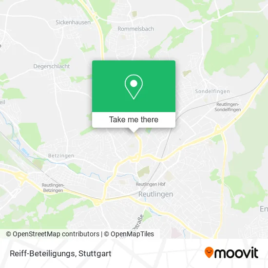 Карта Reiff-Beteiligungs