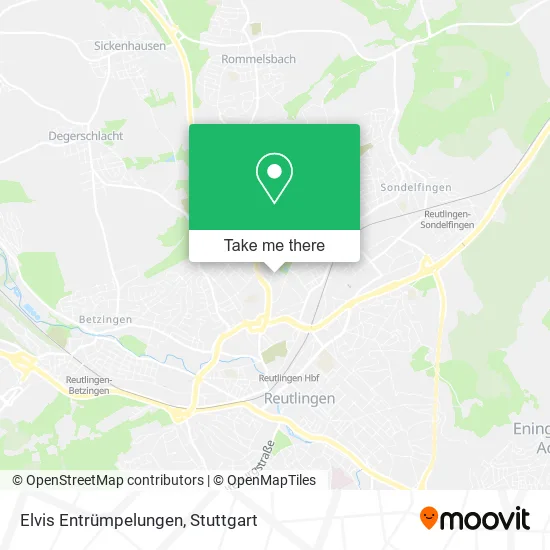 Карта Elvis Entrümpelungen