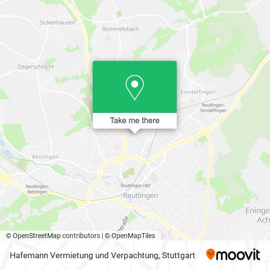 Hafemann Vermietung und Verpachtung map