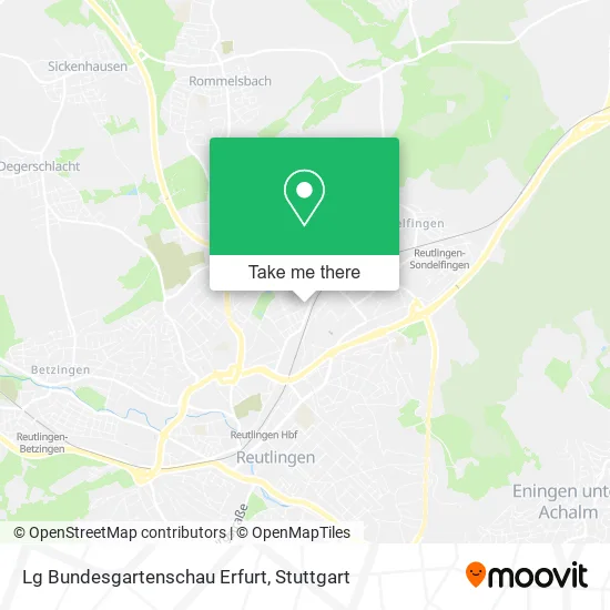 Карта Lg Bundesgartenschau Erfurt