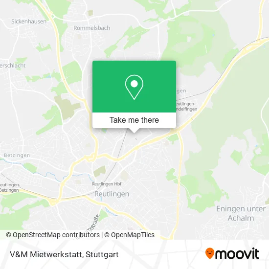 Карта V&M Mietwerkstatt