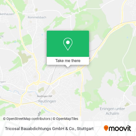 Tricosal Bauabdichtungs GmbH & Co. map