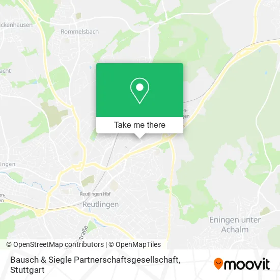 Карта Bausch & Siegle Partnerschaftsgesellschaft