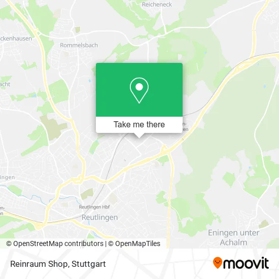Карта Reinraum Shop