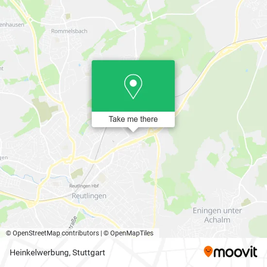 Карта Heinkelwerbung