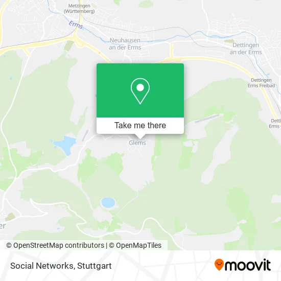 Social Networks map