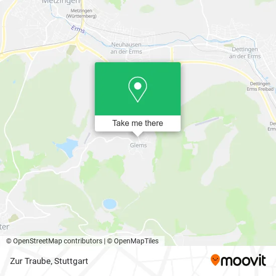 Карта Zur Traube