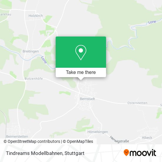 Tindreams Modellbahnen map