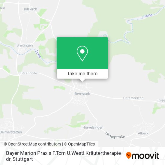 Bayer Marion Praxis F.Tcm U.Westl.Kräutertherapie dr map