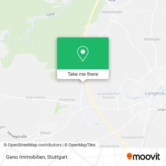 Карта Geno Immobilien