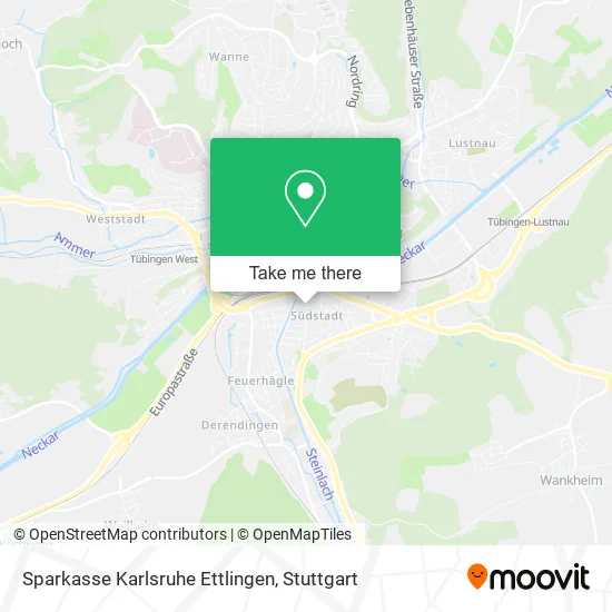 Карта Sparkasse Karlsruhe Ettlingen