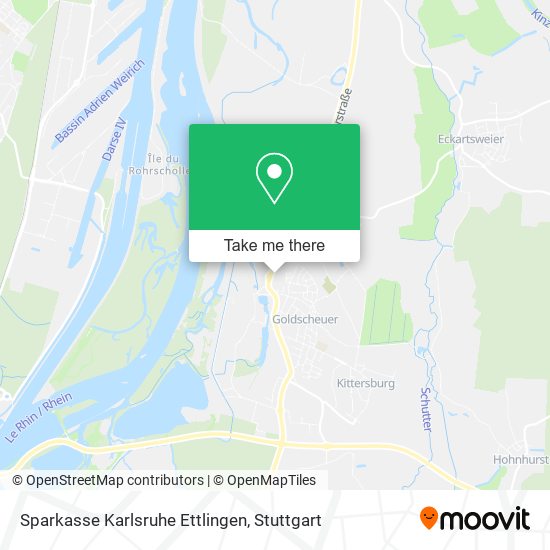 Sparkasse Karlsruhe Ettlingen map